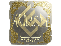 Gold Sticker - Ariucle (Gold) | Austin 2025