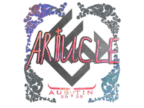 Holo Sticker - Ariucle (Holo) | Austin 2025