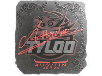 Foil Sticker - Attacker (Foil) | Austin 2025