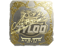 Gold Sticker - Attacker (Gold) | Austin 2025