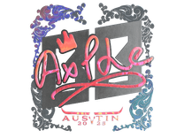 Holo Sticker - Ax1Le (Holo) | Austin 2025