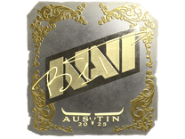 Gold Sticker - b1t (Gold) | Austin 2025