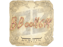 Sticker - Boombl4 | Austin 2025