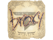 Sticker - broky | Austin 2025