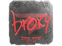 Foil Sticker - broky (Foil) | Austin 2025
