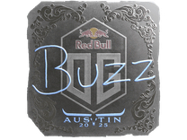 Foil Sticker - Buzz (Foil) | Austin 2025