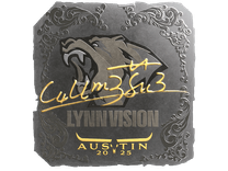 Foil Sticker - C4LLM3SU3 (Foil) | Austin 2025