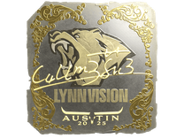 Gold Sticker - C4LLM3SU3 (Gold) | Austin 2025
