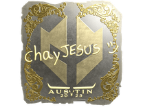 Gold Sticker - chayJESUS (Gold) | Austin 2025