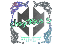 Holo Sticker - chayJESUS (Holo) | Austin 2025