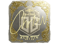 Gold Sticker - Chr1zN (Gold) | Austin 2025