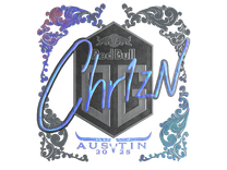 Holo Sticker - Chr1zN (Holo) | Austin 2025