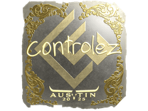 Gold Sticker - controlez (Gold) | Austin 2025