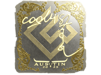 Gold Sticker - cool4st (Gold) | Austin 2025