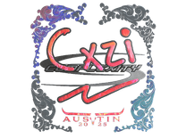 Holo Sticker - Cxzi (Holo) | Austin 2025