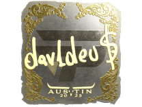 Gold Sticker - dav1deuS (Gold) | Austin 2025