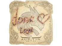 Sticker - donk | Austin 2025