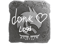 Foil Sticker - donk (Foil) | Austin 2025