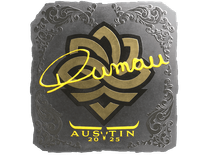 Foil Sticker - dumau (Foil) | Austin 2025