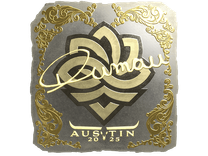 Gold Sticker - dumau (Gold) | Austin 2025