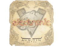 Sticker - electronic | Austin 2025