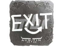 Foil Sticker - exit (Foil) | Austin 2025