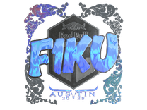 Holo Sticker - F1KU (Holo) | Austin 2025