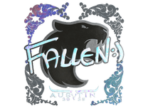 Holo Sticker - FalleN (Holo) | Austin 2025