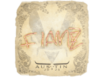 Sticker - FlameZ | Austin 2025