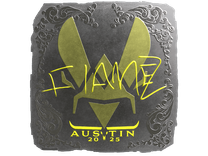 Foil Sticker - FlameZ (Foil) | Austin 2025