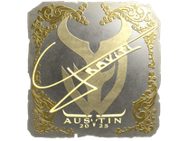 Gold Sticker - Graviti (Gold) | Austin 2025