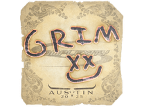 Sticker - Grim | Austin 2025