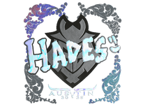 Holo Sticker - hades (Holo) | Austin 2025