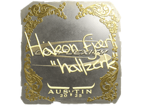 Gold Sticker - hallzerk (Gold) | Austin 2025