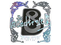 Holo Sticker - headtr1ck (Holo) | Austin 2025
