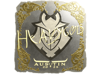 Gold Sticker - Heavygod (Gold) | Austin 2025