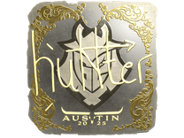 Gold Sticker - huNter- (Gold) | Austin 2025