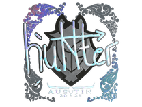 Holo Sticker - huNter- (Holo) | Austin 2025