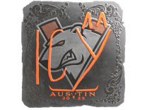 Foil Sticker - ICY (Foil) | Austin 2025