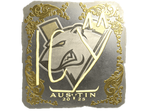 Gold Sticker - ICY (Gold) | Austin 2025
