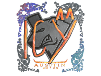 Holo Sticker - ICY (Holo) | Austin 2025