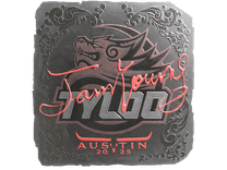 Foil Sticker - JamYoung (Foil) | Austin 2025