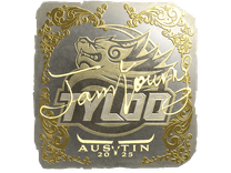 Gold Sticker - JamYoung (Gold) | Austin 2025