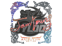 Holo Sticker - JamYoung (Holo) | Austin 2025