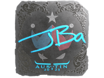 Foil Sticker - JBa (Foil) | Austin 2025
