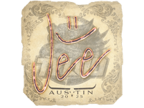 Sticker - Jee | Austin 2025