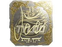 Gold Sticker - Jee (Gold) | Austin 2025
