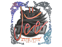 Holo Sticker - Jee (Holo) | Austin 2025
