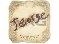 Sticker - jeorge | Austin 2025