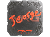 Foil Sticker - jeorge (Foil) | Austin 2025